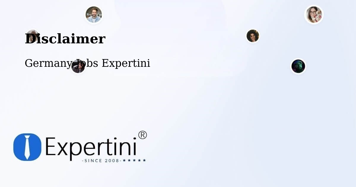 Disclaimer – Belm - Germany Jobs Expertini