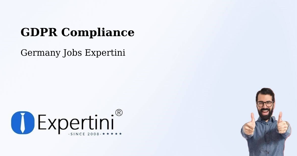 EU GDPR Compliance Statement – Belm - Germany Jobs Expertini
