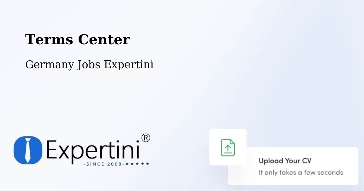 Terms of Service – Belm - Germany Jobs Expertini